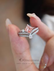 -JKHappiness培育钻石钻戒婚戒定制(天河国贸店)