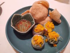 香芒米纸大虾卷-蕉叶·广州明星泰国菜(黑金冠保利广场店)