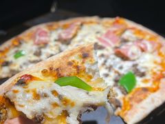 培根土豆披萨-机器人火炉披萨