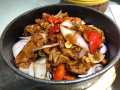 铁板黑椒牛肉-鸭王烤鸭店(三里河店)