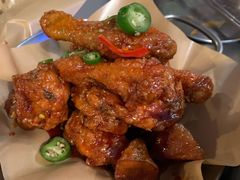 甜辣味半鸡-富乐满韩国正宗炸鸡韩国料理(虹泉路店)