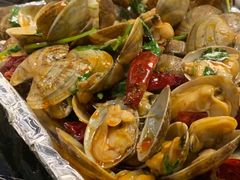 辣炒蚬子-潮庭·大连海鲜·炭火烧烤·扇贝王(大连店)