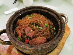 石锅腊味焗粉丝-狮王府淮扬菜(新街口友谊店)