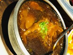 肉汁萝卜炖牛蹄筋-那家小馆•北京菜•烤鸭(中关村店)