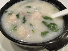 枸杞肉丸猪肝粥-景月阁空中食府(希尔顿酒店)