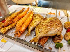 -宝记烧烤·碳锅羊肉·羊蝎子火锅·夜食社(文体路创始店)