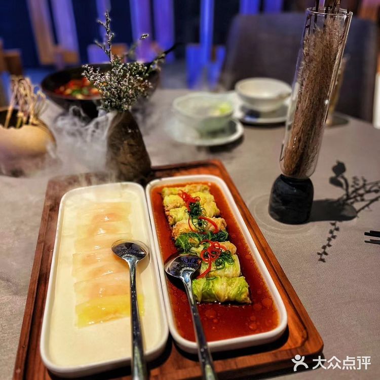 福田氛围感拉满的高级川菜餐厅，归隐田园风，情侣约会首选！