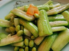 毛豆丝瓜-京天红酒家(马家堡店)