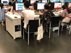 电脑桌椅-广州图书馆