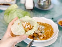 生菜虾松-老妈私房菜
