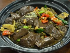 肉脯鸭血煲-斯丹姜母鸭·古法干香(涂门街总店)