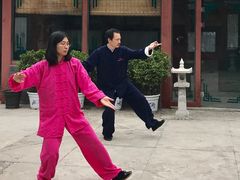 太极拳表演-三品尚院(贝勒府旧址店)