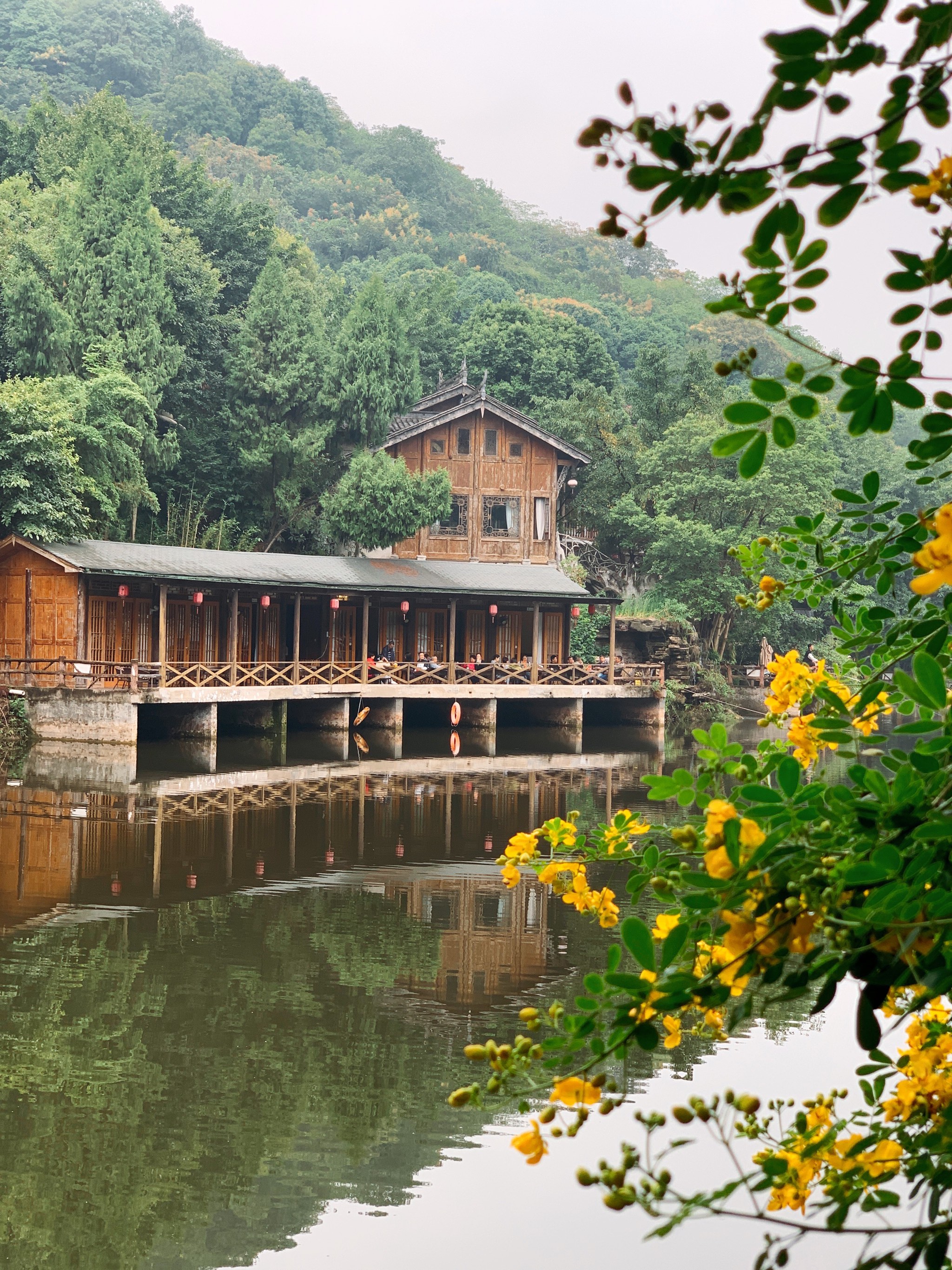 成都龙泉山庄度假村图片