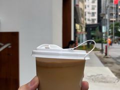 红豆沙拿铁-Line 咖啡(石厦花园店)