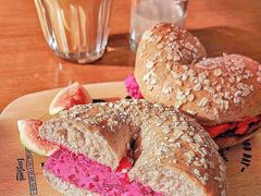 加州胭脂&nbsp;California&nbsp;Pink-Catch Bagel(芳草地店)