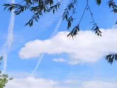 蓝天白云-安大略湖