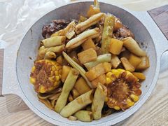 内蒙焖面-内蒙焖面大盆骨餐馆(山大路店)