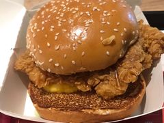 榴莲芝士鸡腿堡-肯德基(平江新城店)