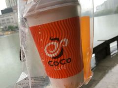 可可拿铁咖啡-CoCo都可(漫乐城店)