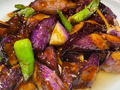 酱爆茄子-老头儿油爆虾(星光一期店)
