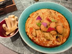 泰式咖喱虾配法式面包-禾院•新派融合淮扬菜餐厅