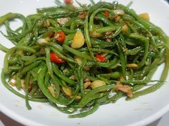 小炒扁豆丝-建哥老菜馆(瑞达公寓一店)