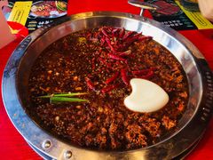 谭血鸭红锅底-谭鸭血老火锅(漳州路店)