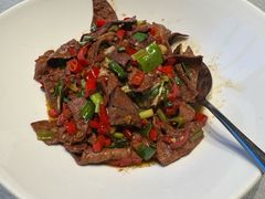 黑猪肉炒猪肝-湘满甲·黄焖甲鱼创始者·湘菜·鲁菜(潘家园店)