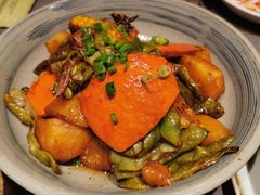 压锅排骨炖豆角-小天厨民间菜馆(深圳街店)