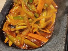 特色石板鱿鱼-正一味石锅拌饭(望京新世界店)