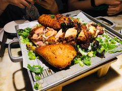 绿茶葱香烤鸡-绿茶餐厅(乐峰广场店)