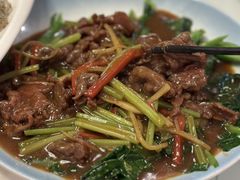 芥兰炒牛肉-潮人姐妹轩(海宁路店)