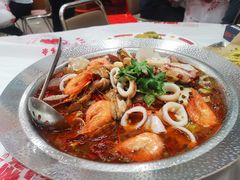 发财甜麻海鲜锅-金多鱼大排档·烤鱼·烧烤·宵夜(江南水都店)