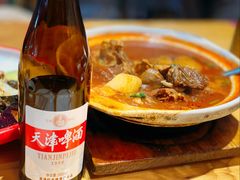 砂锅番茄牛肉-老姑砂锅·烧烤天津菜(体北道店)