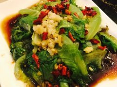 白灼生菜-大川先生·小龙虾·川菜(信义坊店)