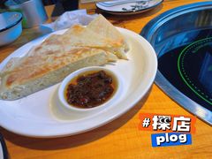 地锅馍-小小河边鱼(天润城店)