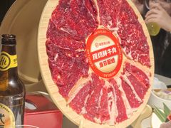 鲜切牛肉三拼-海底捞火锅鲜切牛肉主题店(长寿路店)