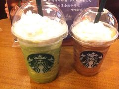 抹茶星冰乐 摩卡星冰乐-星巴克(南京新百店)