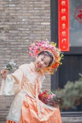 -后宫·古装汉服京剧儿童亲子全家福摄影