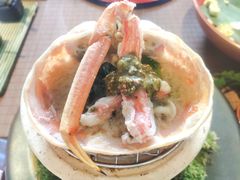 松叶蟹味增甲壳烧-湖月·割烹料理(湖滨店)