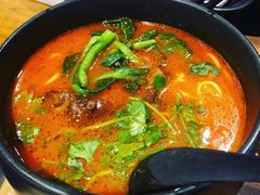 香草番茄汤.猪软骨面-和府捞面(东直门银座店)