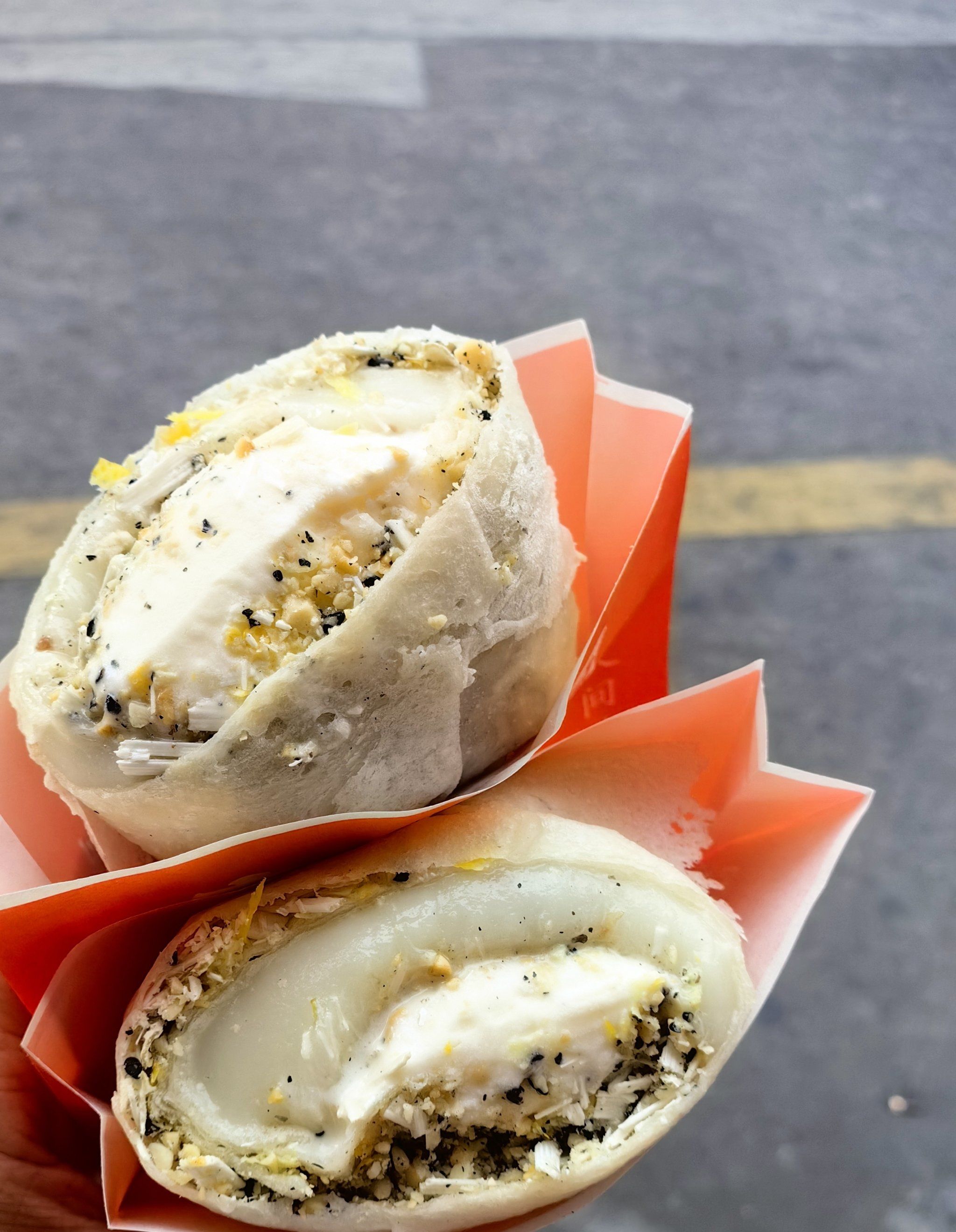 潮汕小吃 糖葱麻薯冰淇淋薄饼 无敌好吃😋