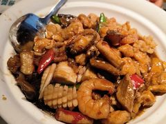 -二姐家三个拿手菜·北塘海鲜·大馅锅贴王(成林道店)