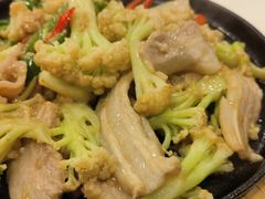 虾酱土猪爆台山菜-朱仔记食府(江南大道店)