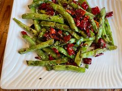 干煸四季豆-品茶居素食馆(罗湖店)