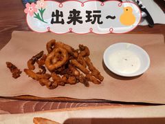 酥炸鱿鱼-必胜客(苏州中心店)