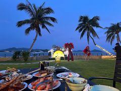 -JW万豪厨房餐厅·滨海草坪烧烤·海鲜·海景(三亚绿发山海天JW万豪酒店)