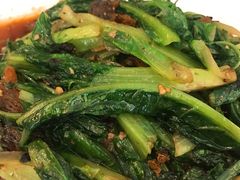 豆鼓鲮鱼炒油麦菜-如轩·海鲜砂锅粥·潮汕菜(海珠店)