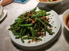干煸肉末四季豆-蔴将·川菜(黄龙万科店)