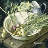 🌵一组超写实的水彩静物绘画步骤！